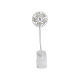 Bo-Camp Table Fan with Clamp Flex Rechargeable  - 8520950
